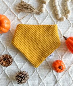 Mustard Knit Bandana