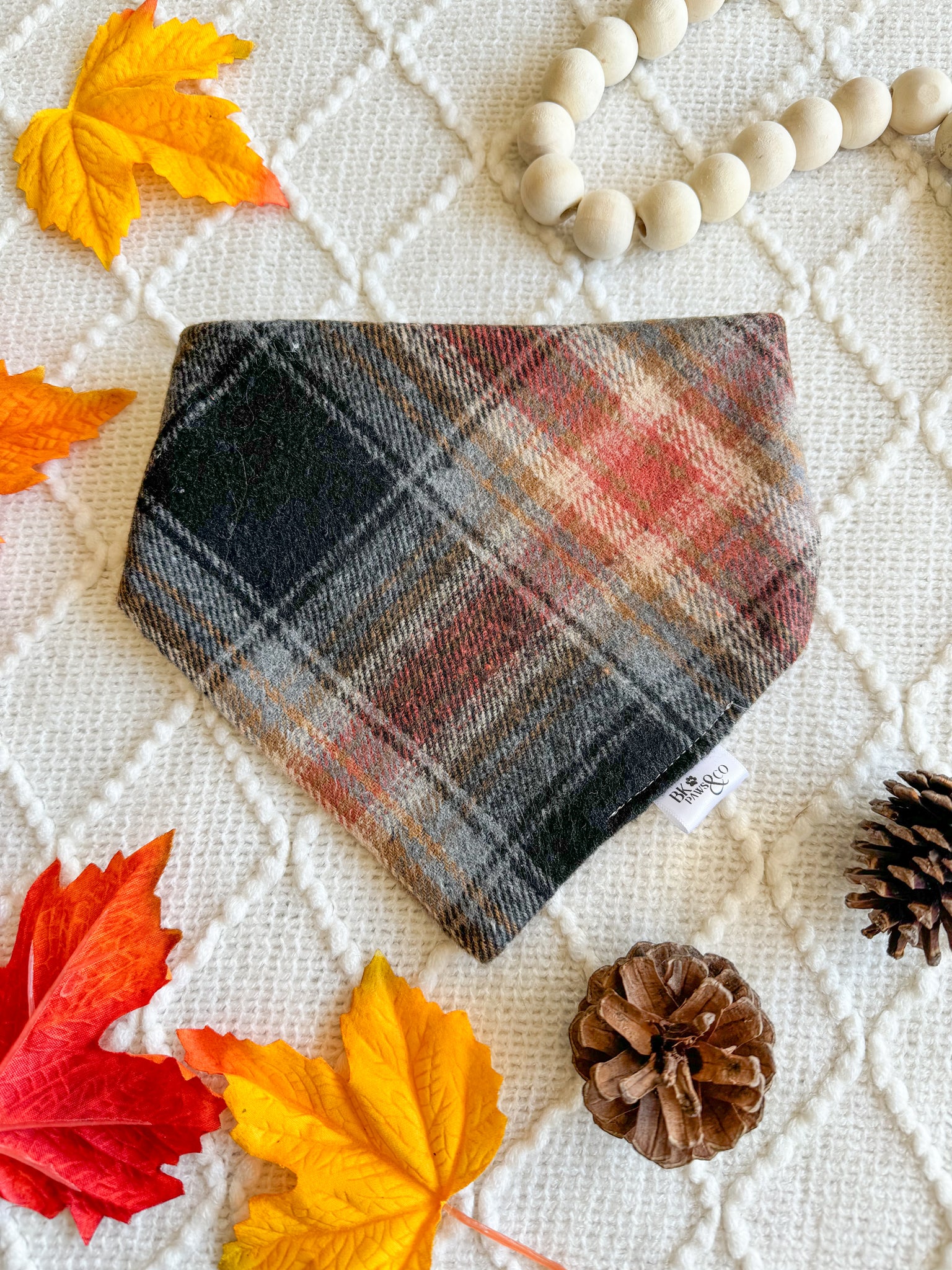 Autumn Plaid Bandana