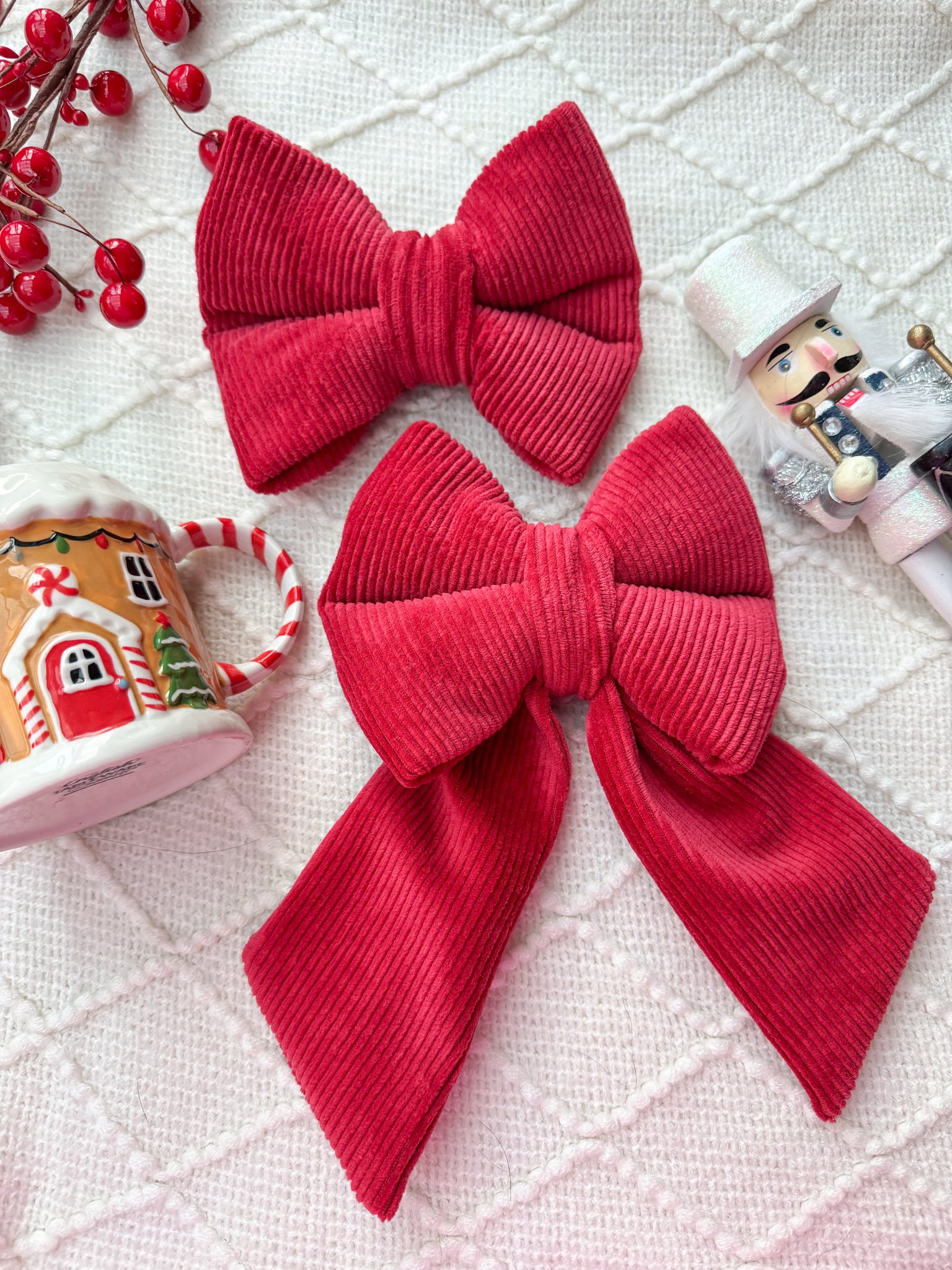 Red Velvet Bow