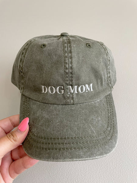 Dog Mom Ball Cap